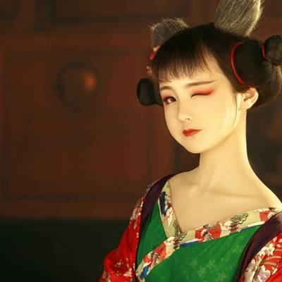 少女模特