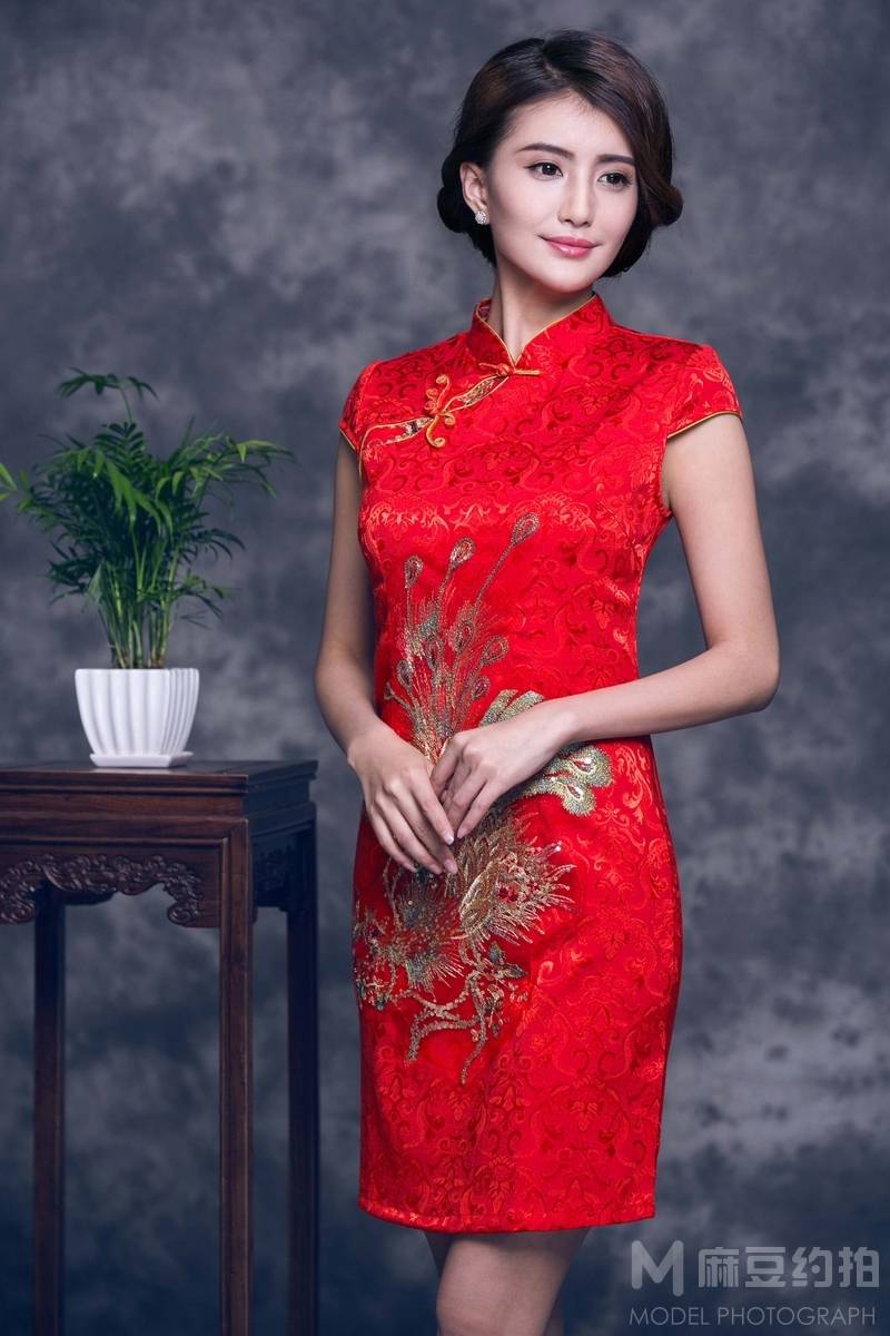 旗袍模特