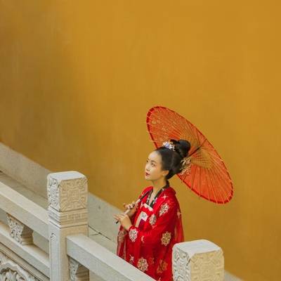 汉服模特