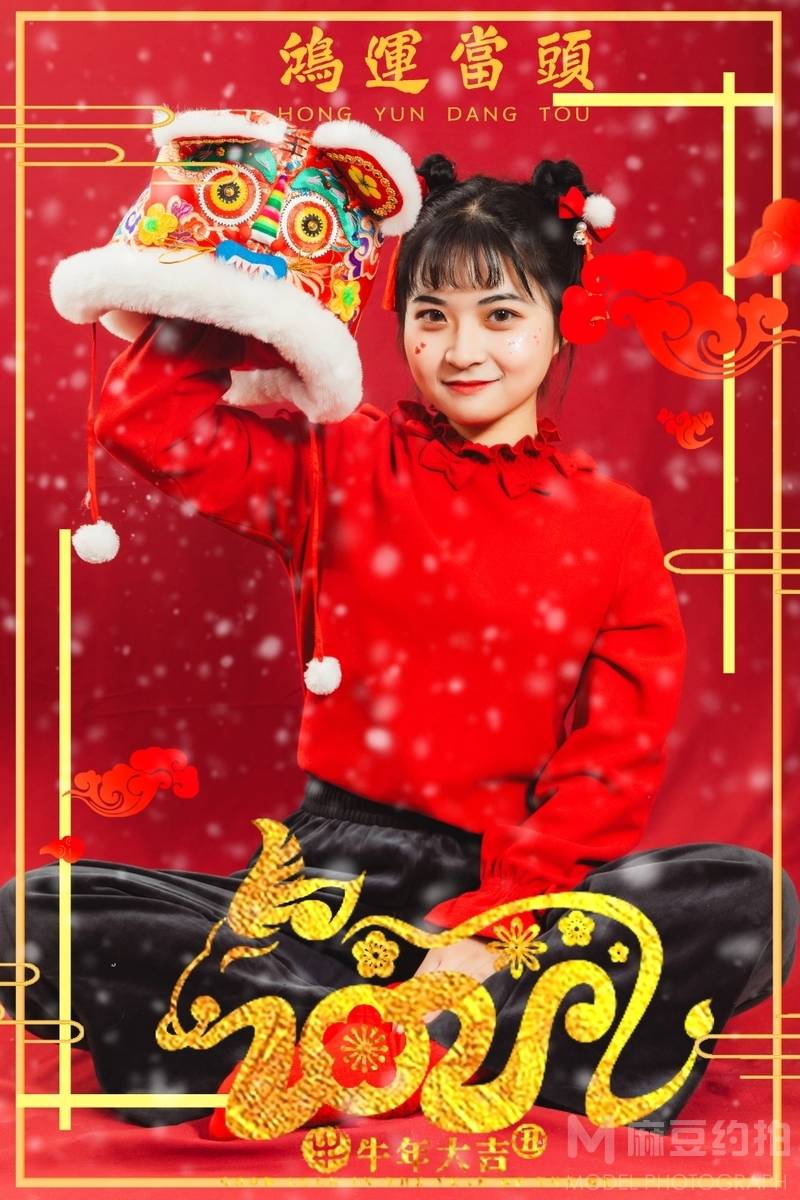 汉服模特