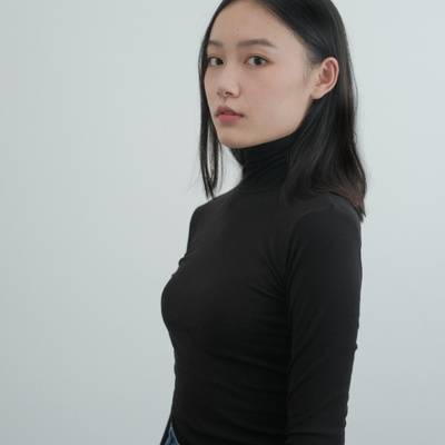黑白模特
