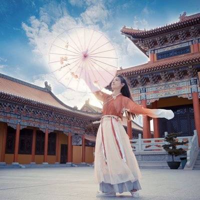 汉服模特