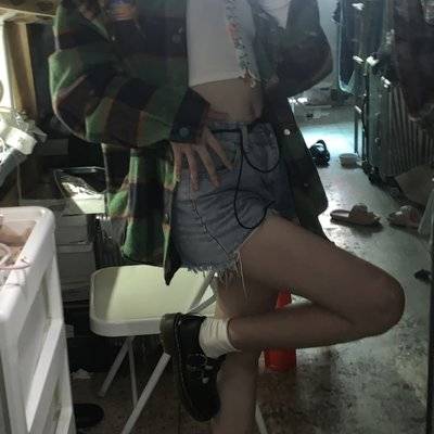 黑白模特