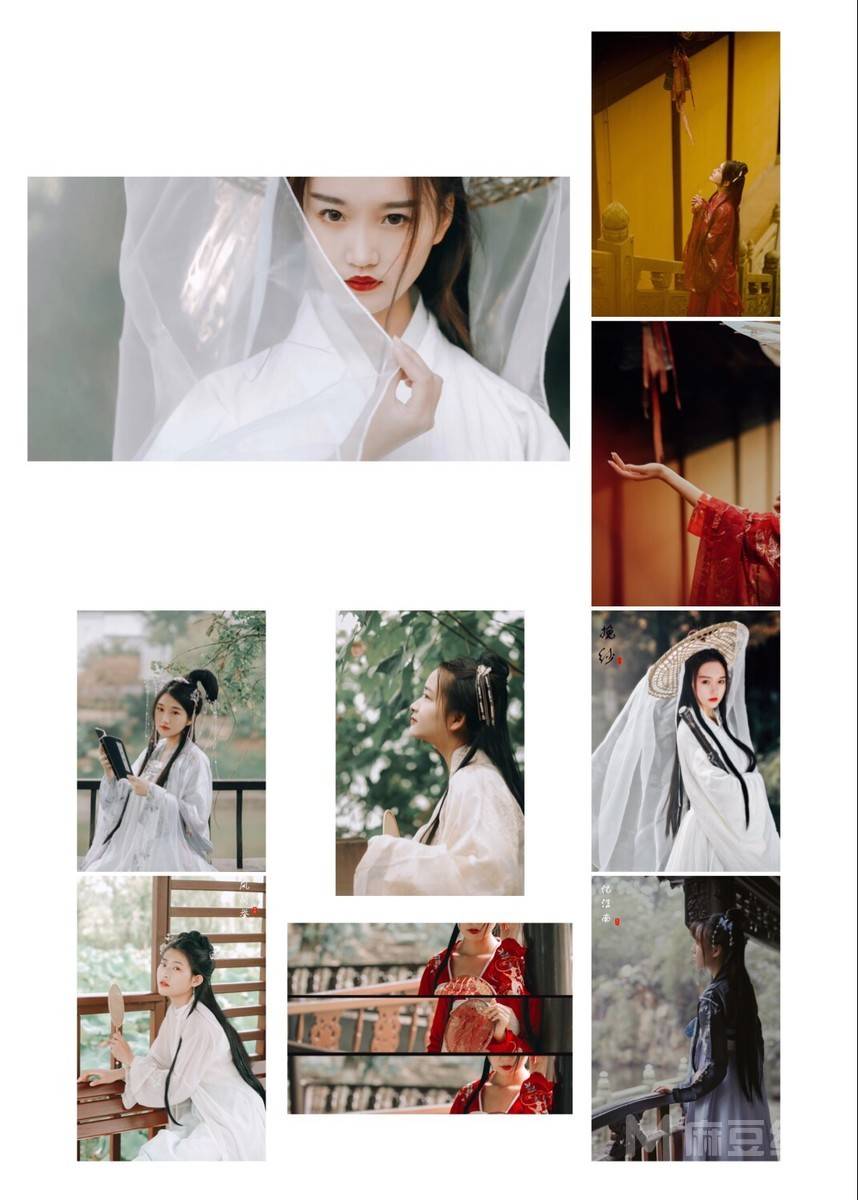 汉服模特