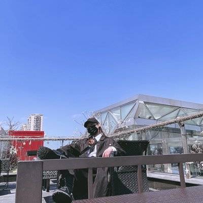 黑白模特