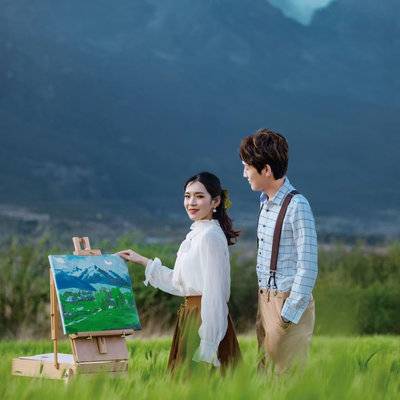 情侣模特