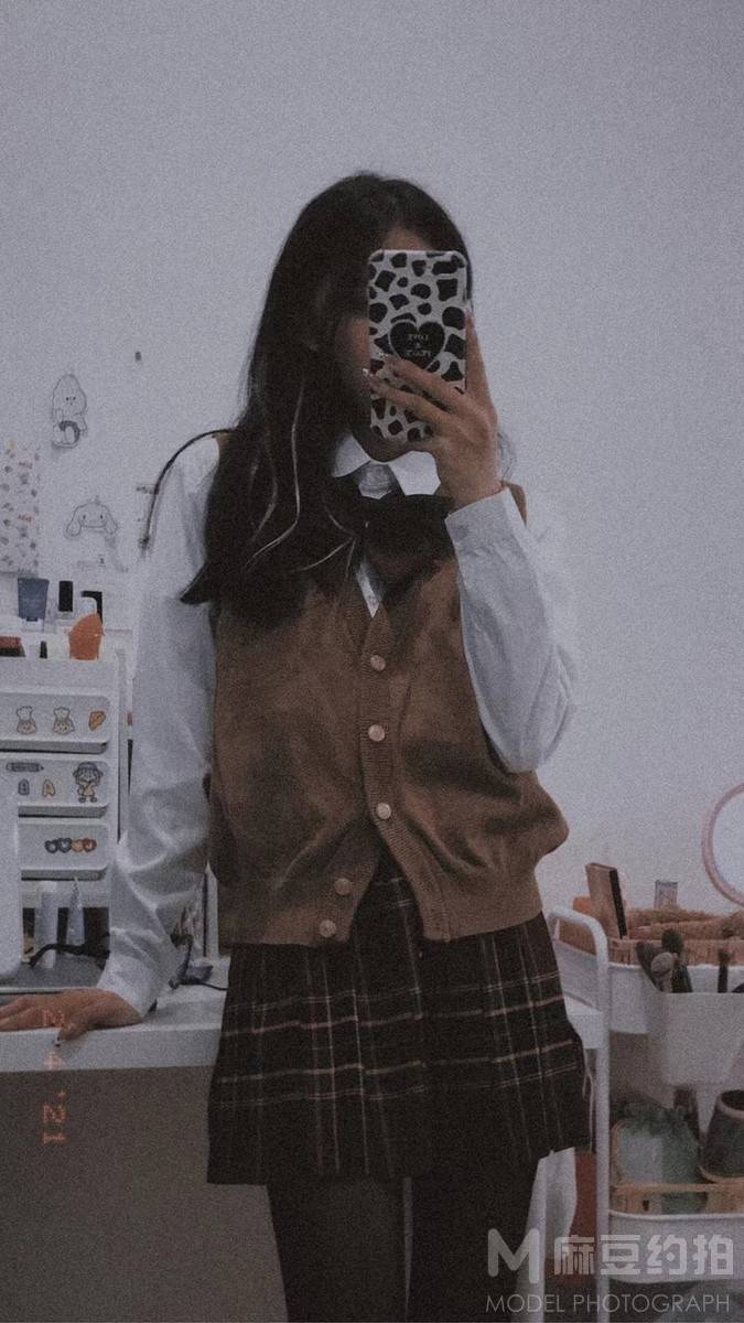 黑白模特