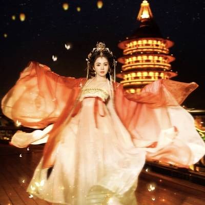 汉服模特