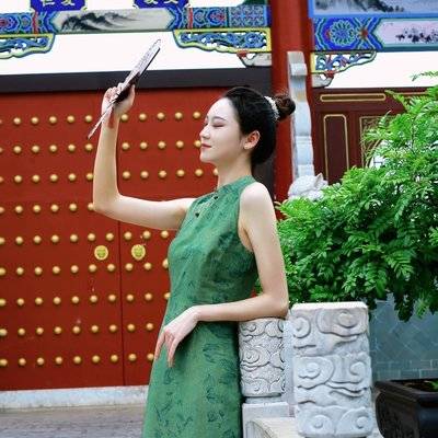 旗袍模特