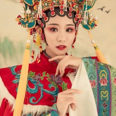 民国模特