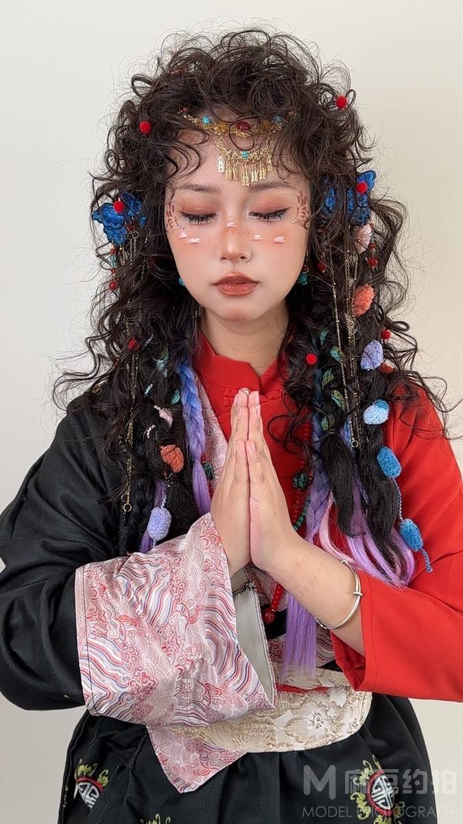 妆容模特