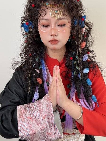妆容模特