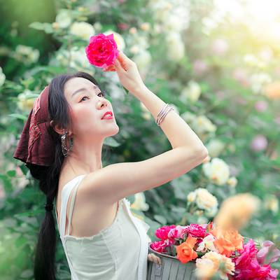清新模特