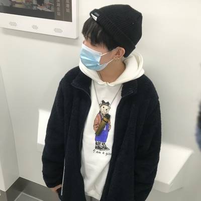 黑白模特