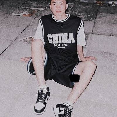 黑白模特