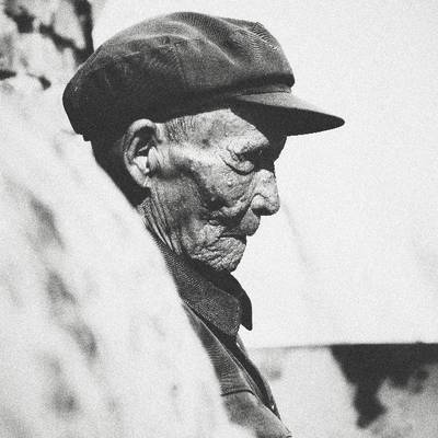 黑白模特