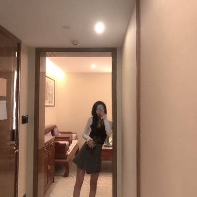 黑白模特