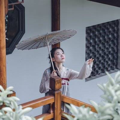 汉服模特