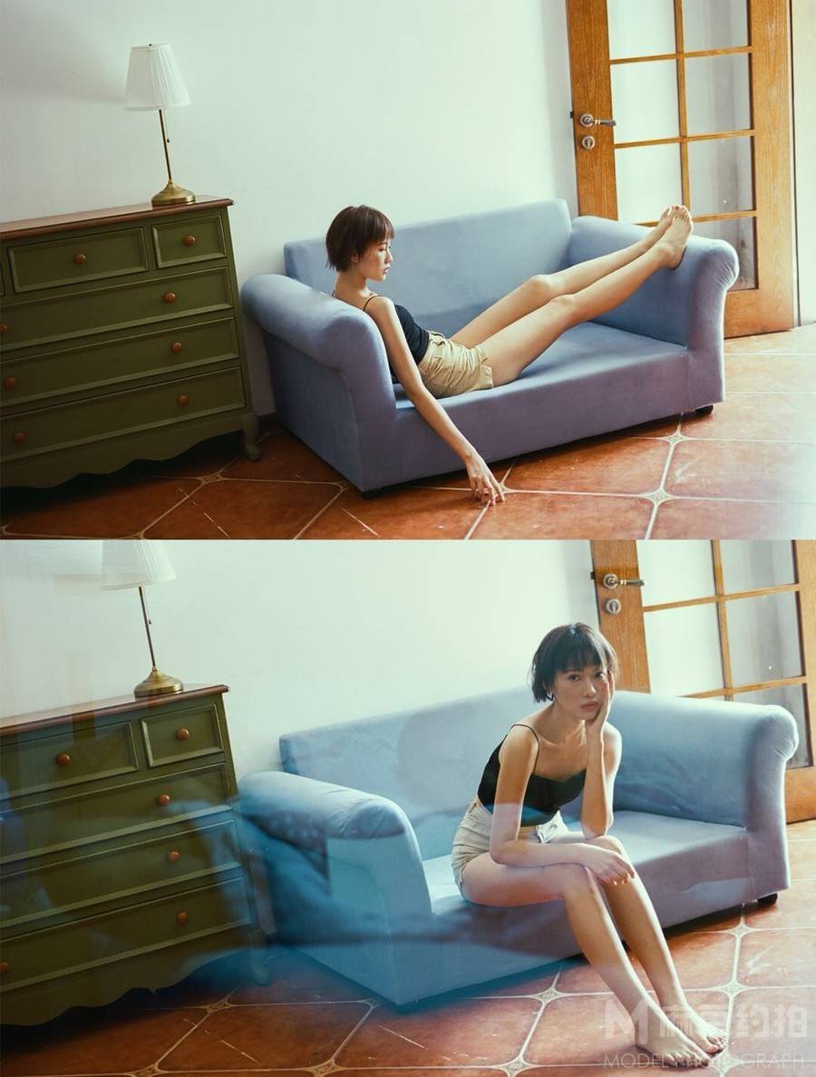 情绪模特