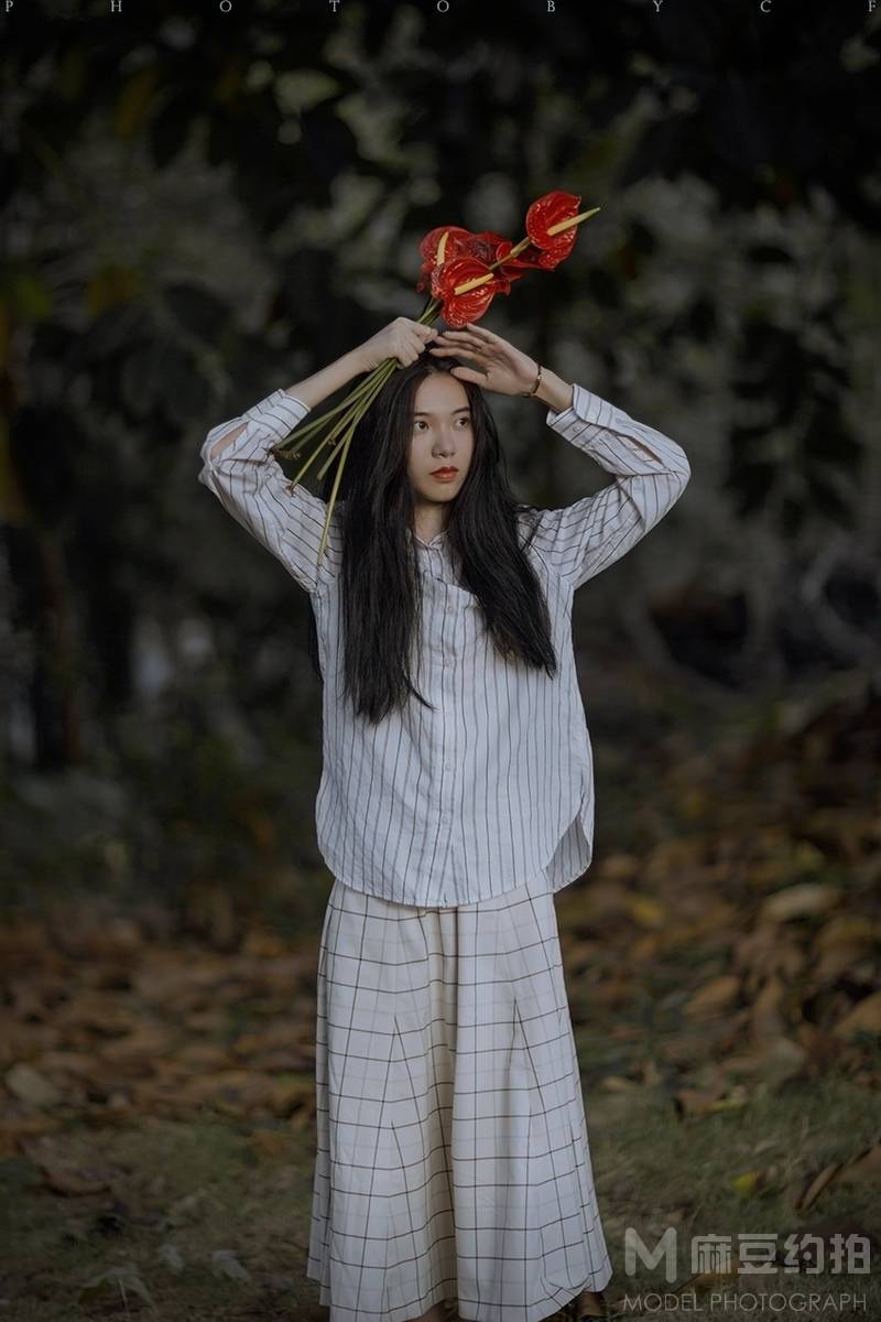 森系模特