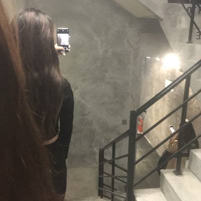黑白模特