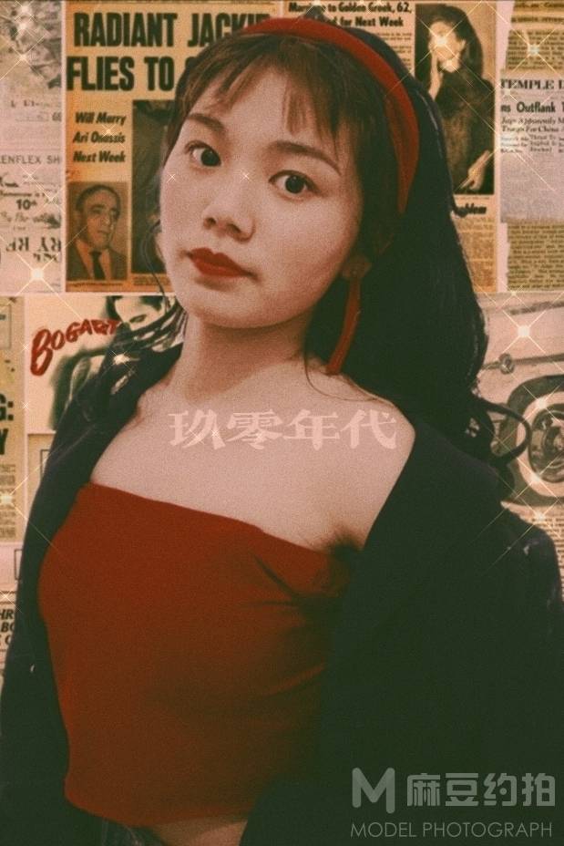 胶片模特