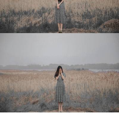 森系模特