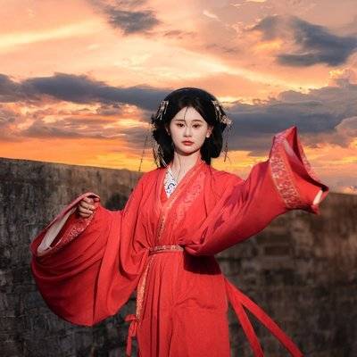 汉服模特