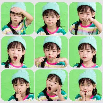 儿童摄影模特