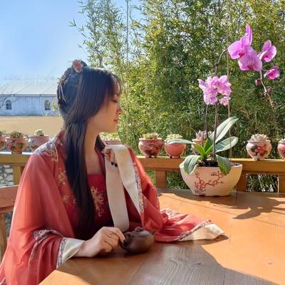 汉服模特