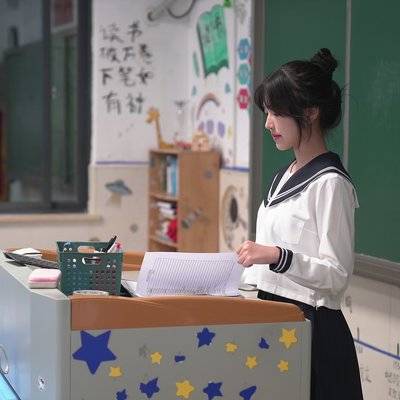 校园模特