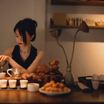 情绪模特