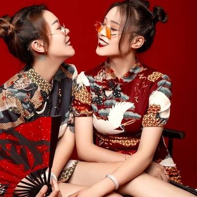 汉服模特