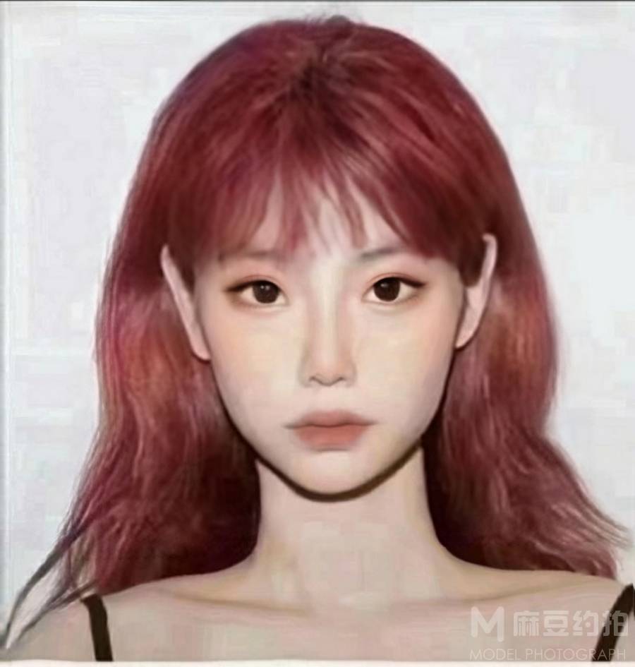 妆容模特