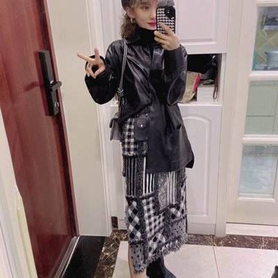 黑白模特