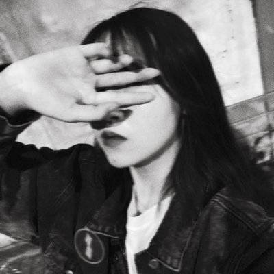 黑白模特