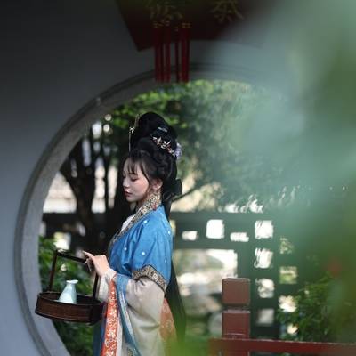 汉服模特