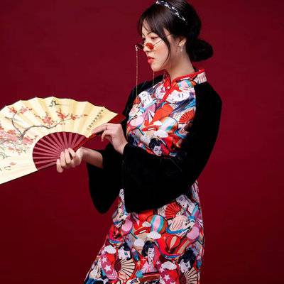 旗袍模特