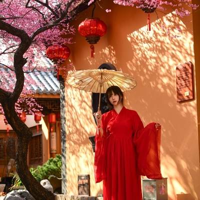 汉服模特