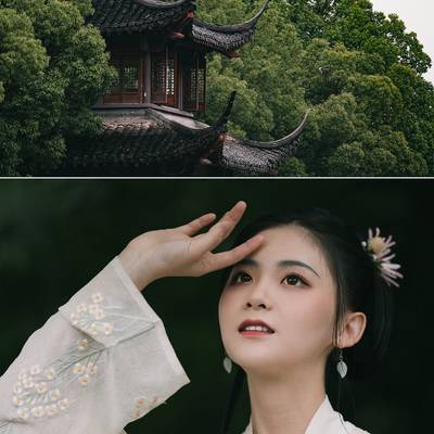 汉服模特