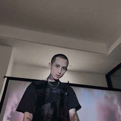 黑白模特