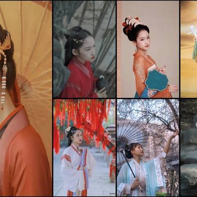 汉服模特