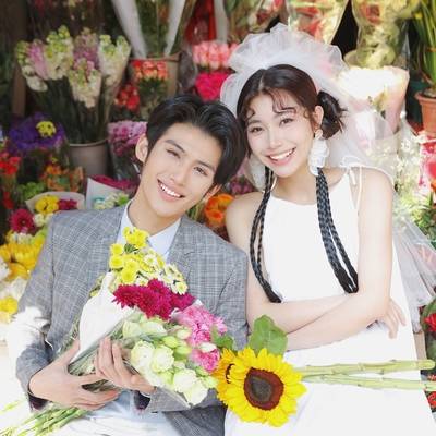 情侣模特