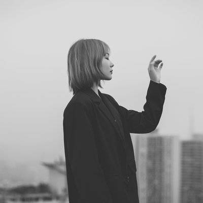 黑白模特