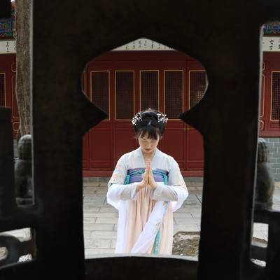 汉服模特