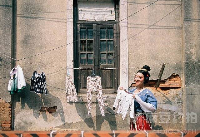 汉服模特