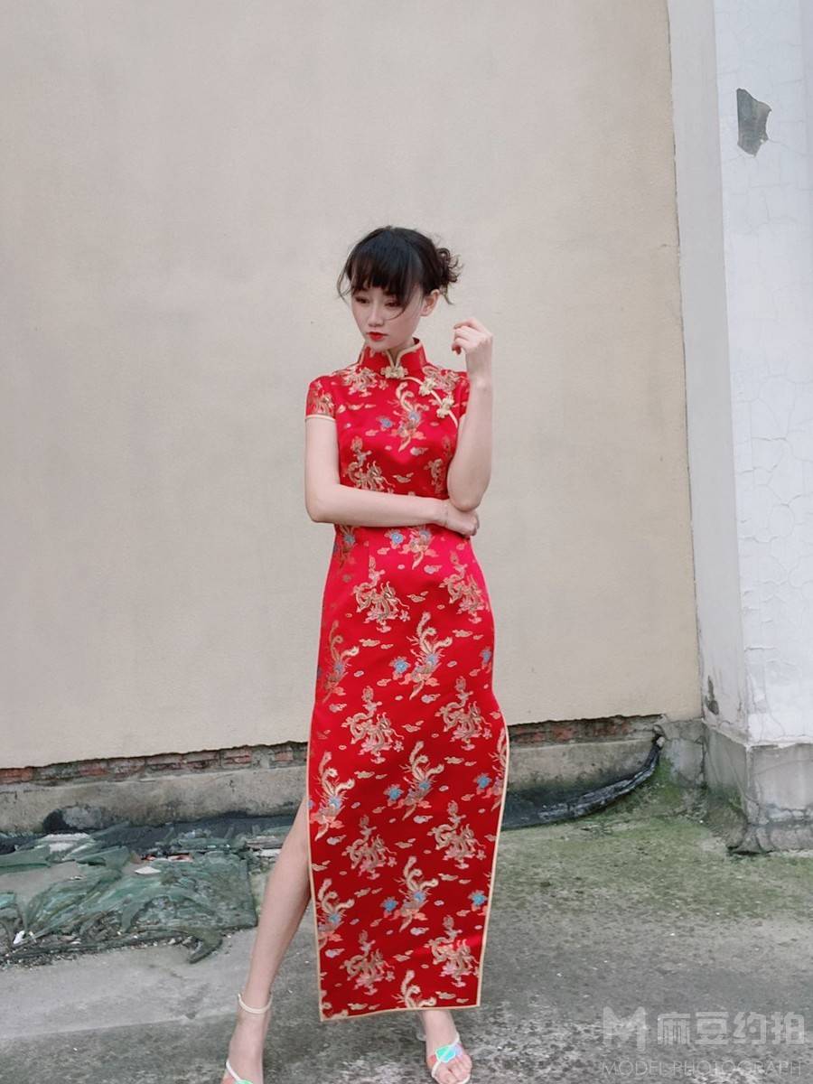 旗袍模特