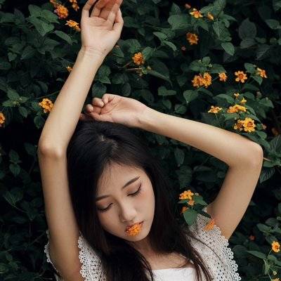 森系模特