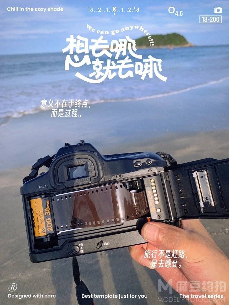 胶片模特