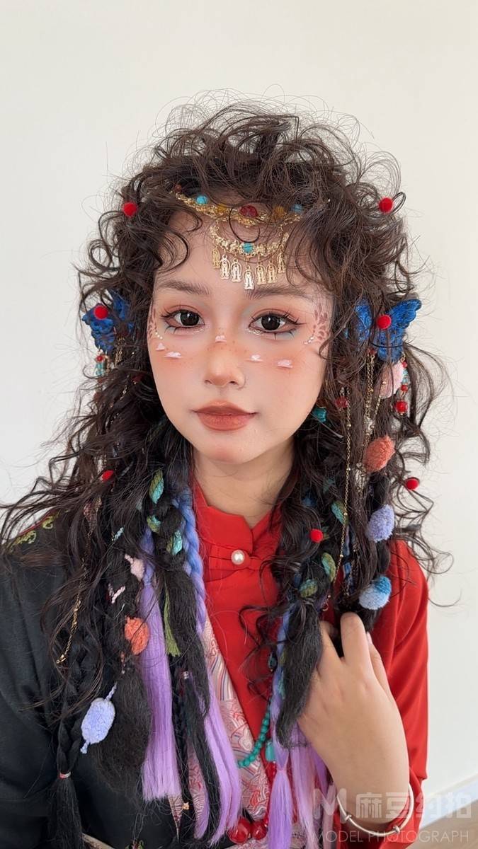 妆容模特